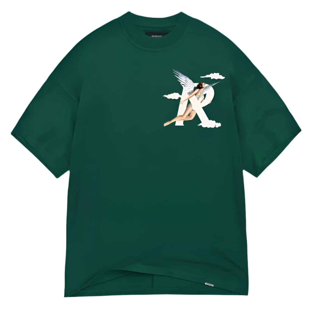 Represent Storms in Heaven T-Shirt Racing Green