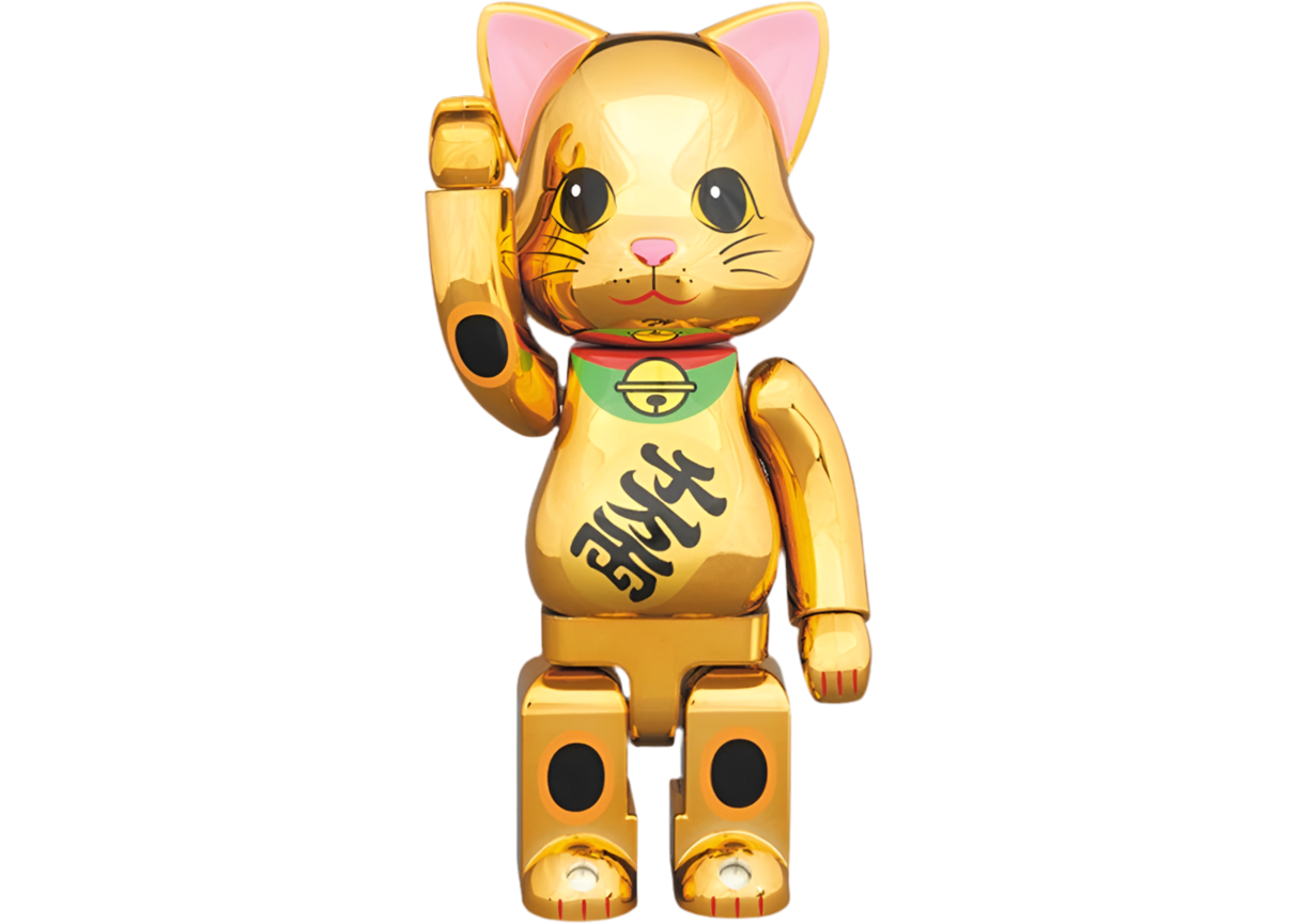 Bearbrick NY@BRICK Invited cat gold-plated 400%