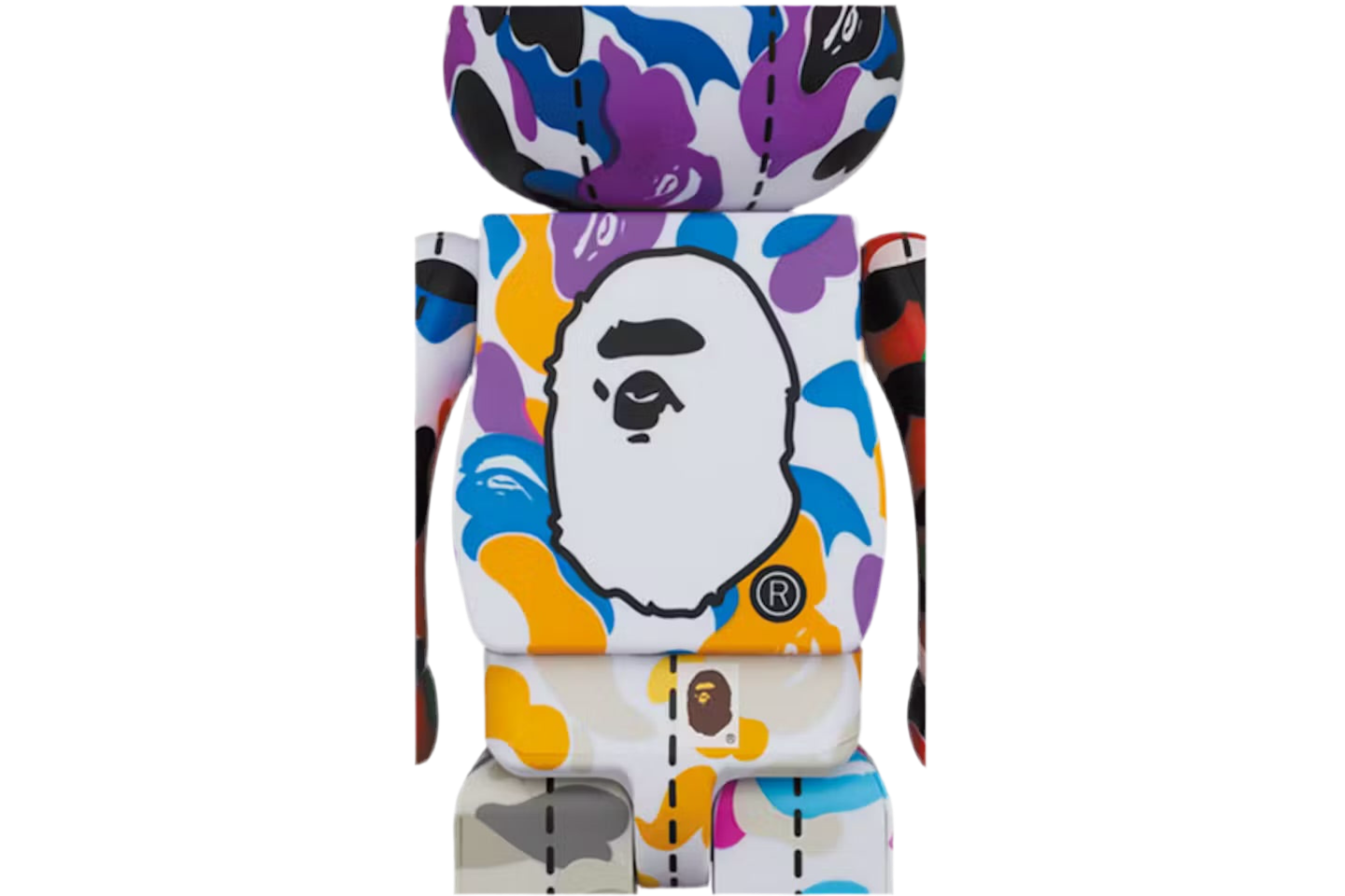 Bearbrick x BAPE 28th Anniversary Camo #2 Multi Camo (Secret Edition) 100%