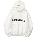 Fear OF God Essentials Pullover ‘White’ Hoodie