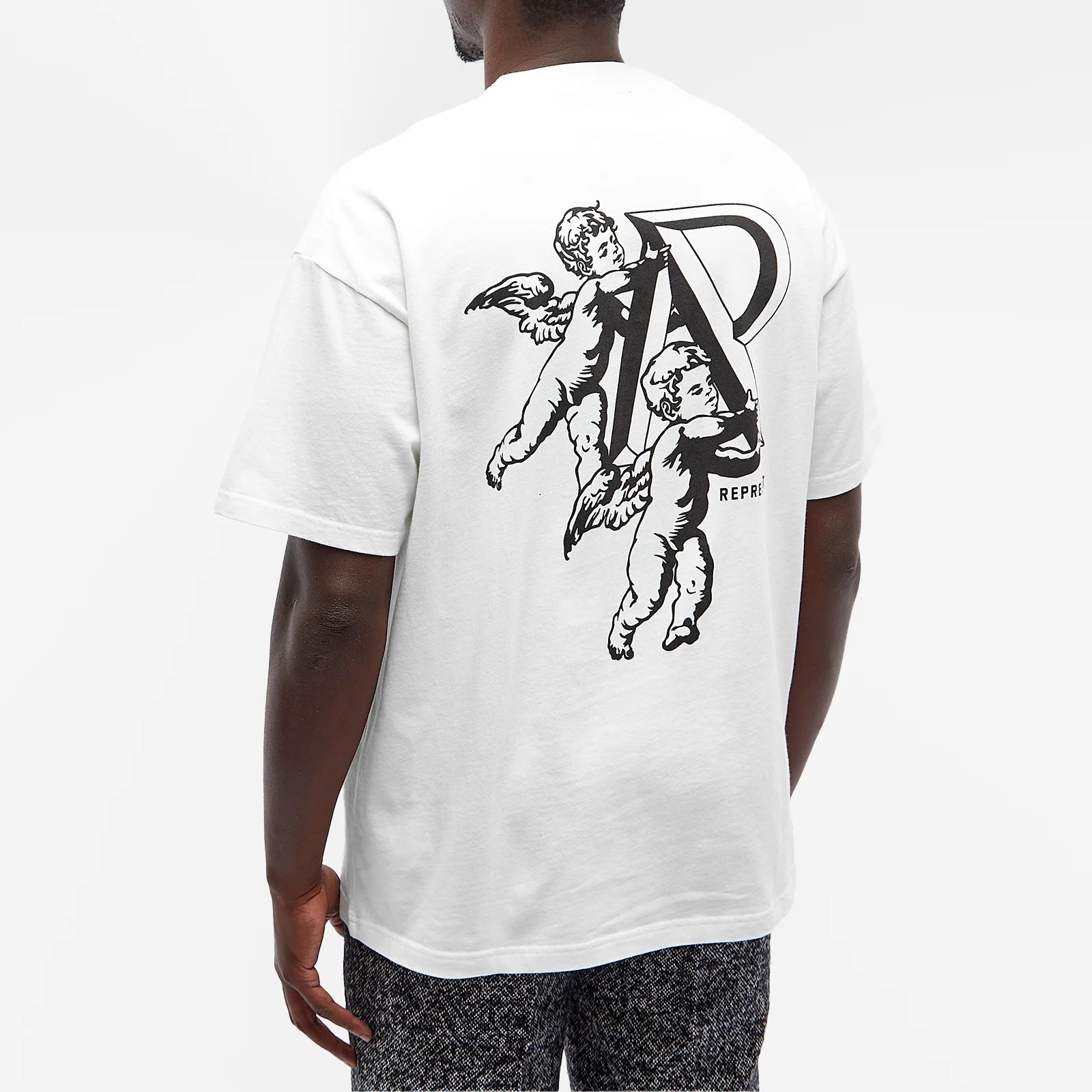Represent Cherub Initial T-Shirt White