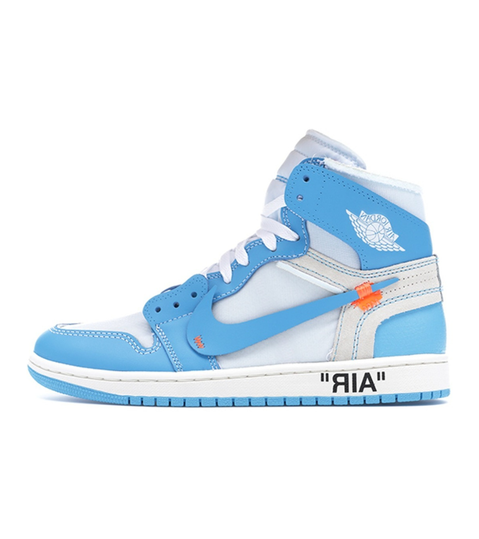 Air Jordan 1 Retro High Off-White University Blue