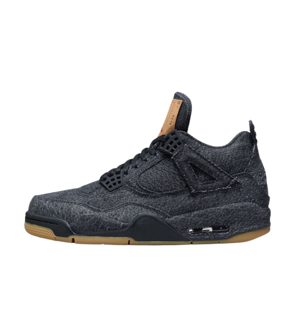 Air Jordan 4 Retro Levi's Black (Levi's Tag)