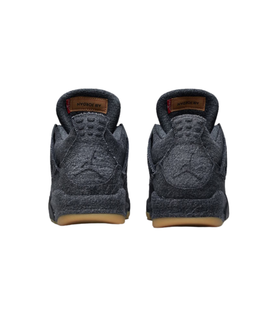 Air Jordan 4 Retro Levi's Black (Levi's Tag)