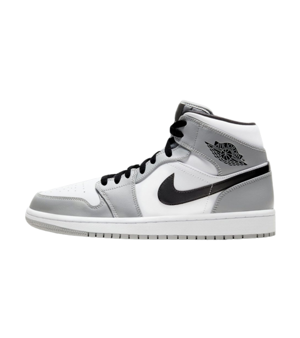 Air Jordan 1 Mid Light Smoke Grey