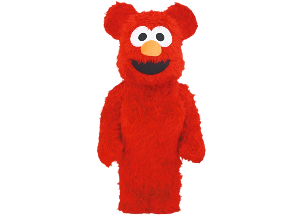 Bearbrick Elmo Costume Version 2 400% Red