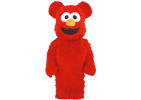Bearbrick Elmo Costume Version 2 400% Red
