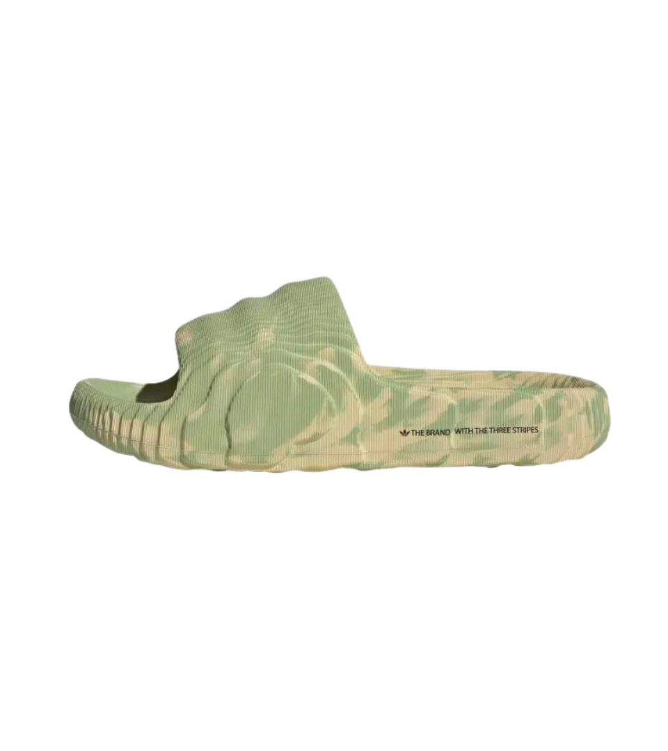 Adidas Adilette 22 Slides Green Sand