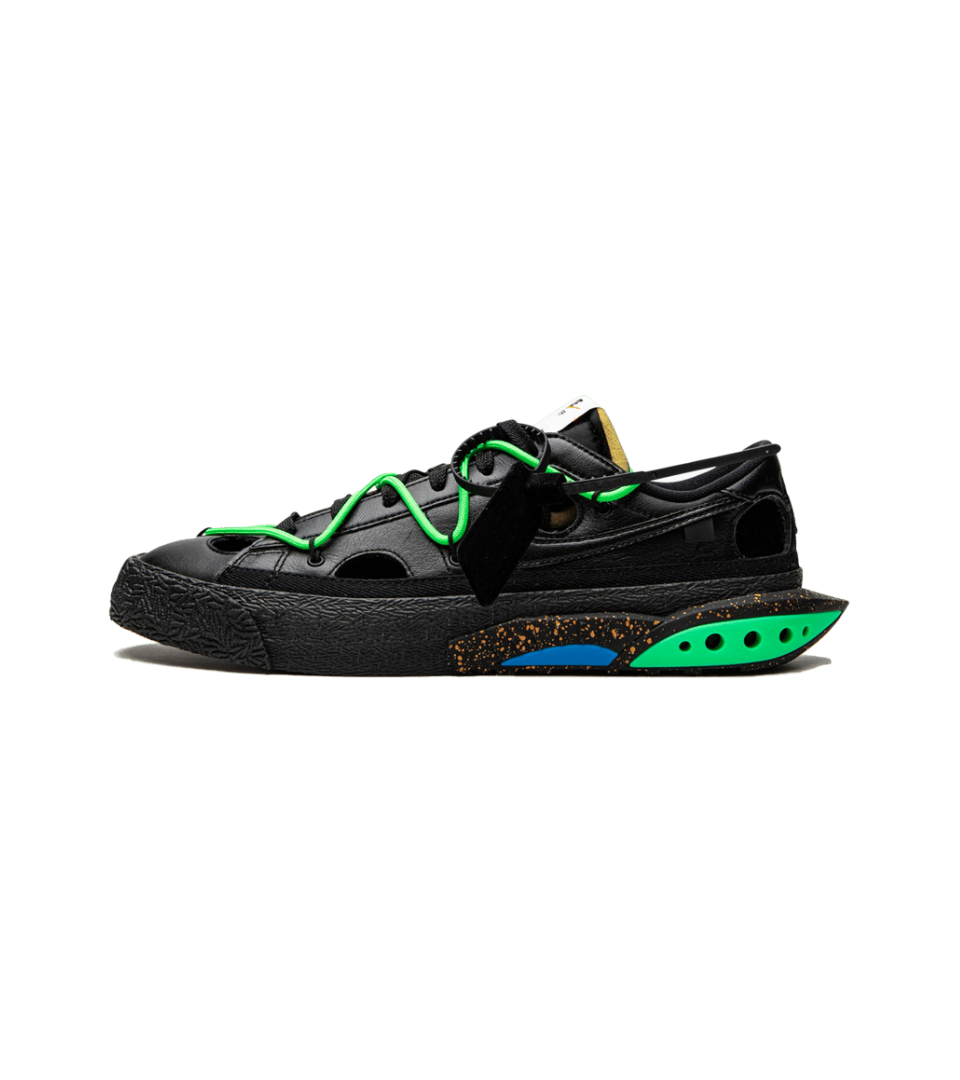 Nike Blazer Low Off-White Black Electro Green