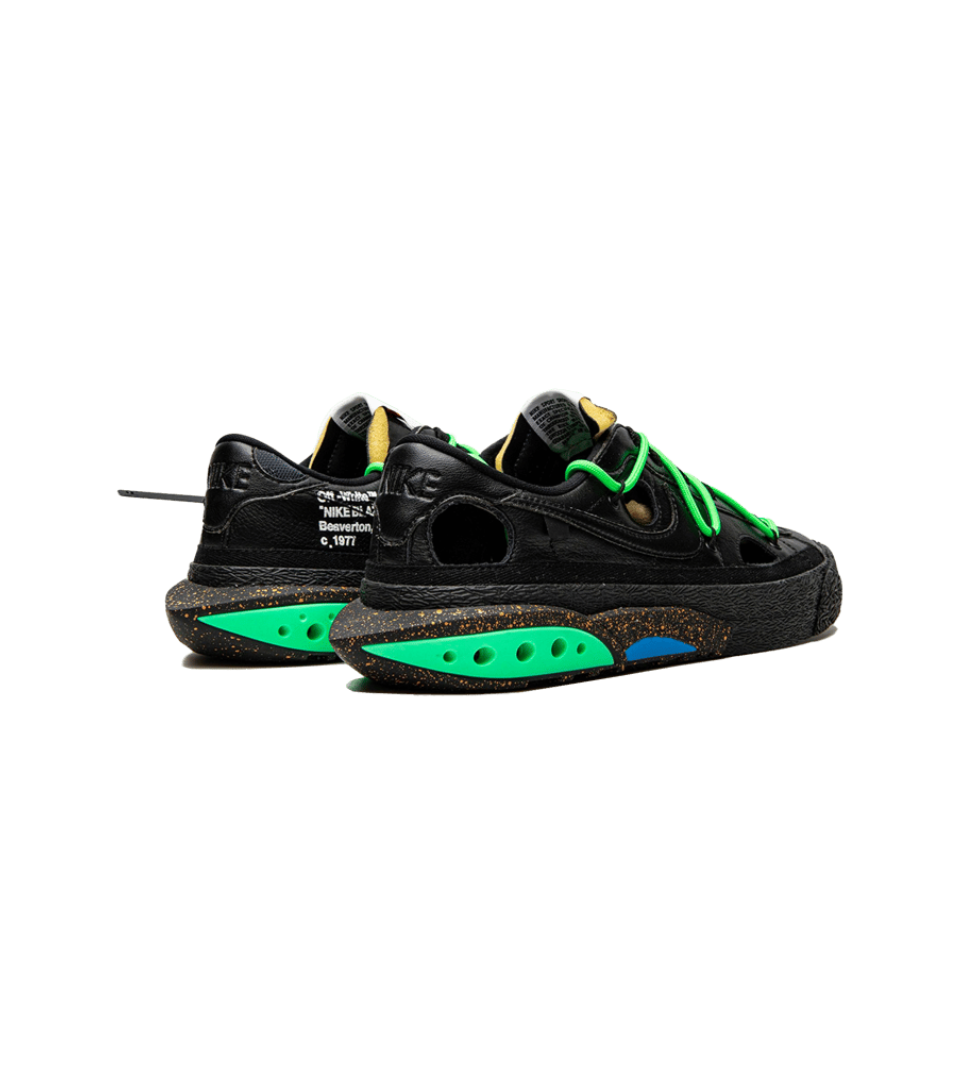 Nike Blazer Low Off-White Black Electro Green