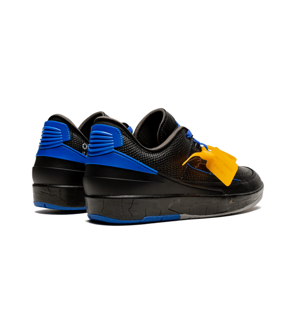 Air Jordan 2 Retro Low SP Off-White Black Blue
