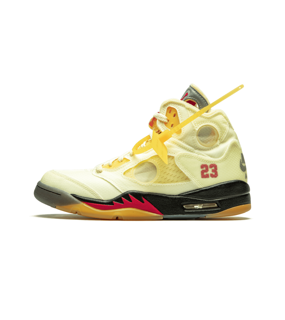 Off-White x Air Jordan 5 Retro Sail