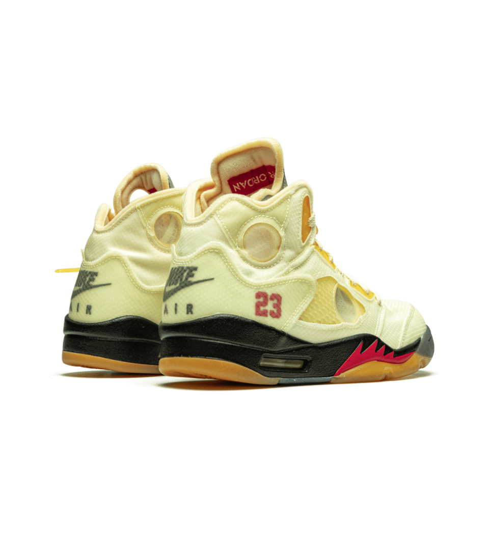 Off-White x Air Jordan 5 Retro Sail