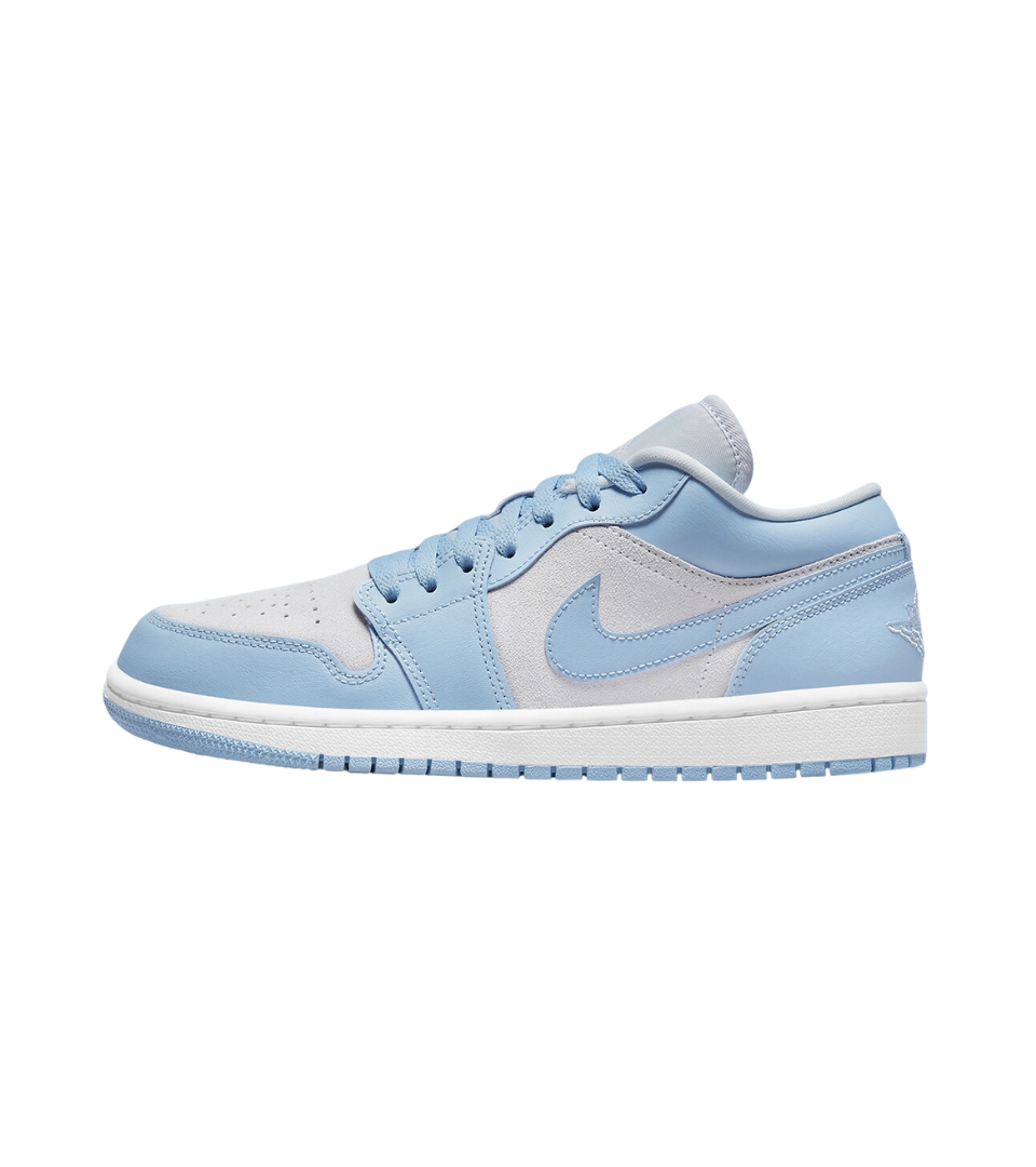 Air Jordan 1 Low University Blue Football Grey (W)