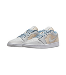Air Jordan 1 Low Canvas Grey Cream (W)