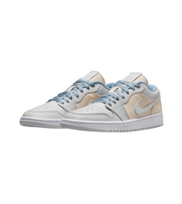 Air Jordan 1 Low Canvas Grey Cream (W)
