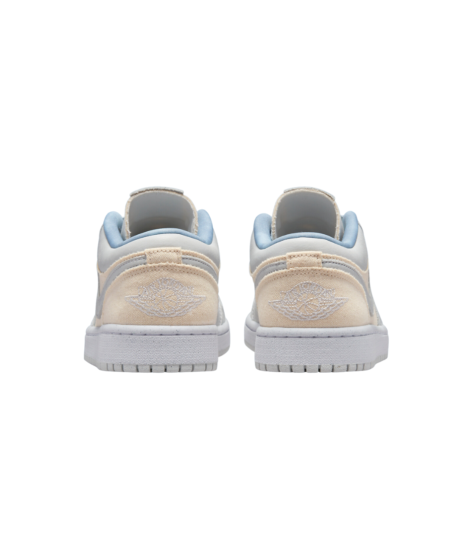 Air Jordan 1 Low Canvas Grey Cream (W)