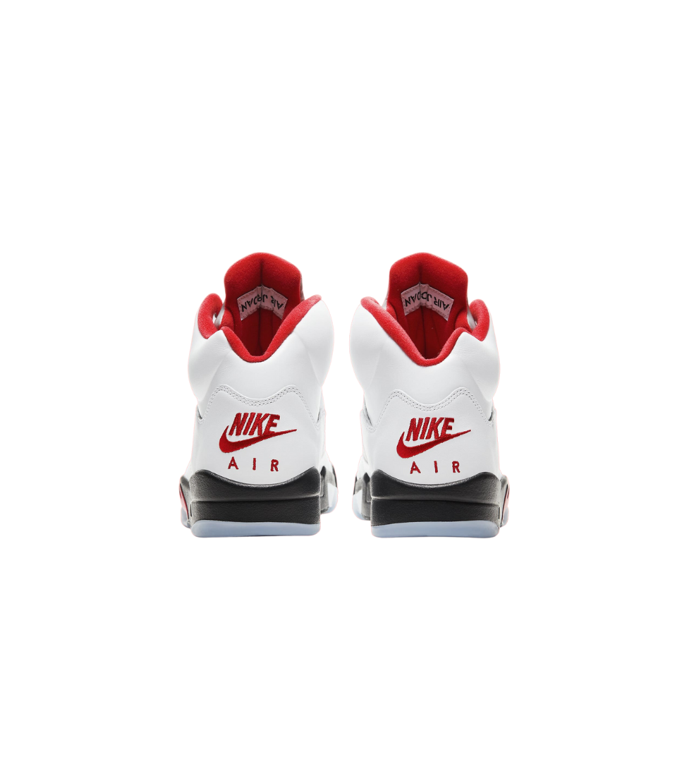 Air Jordan 5 Retro Fire Red Silver Tongue (2020)