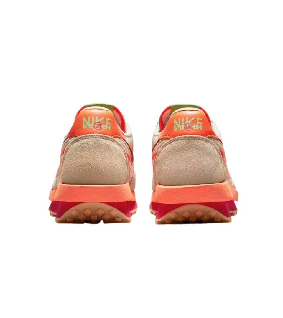 Nike LD Waffle sacai CLOT Net Orange Blaze