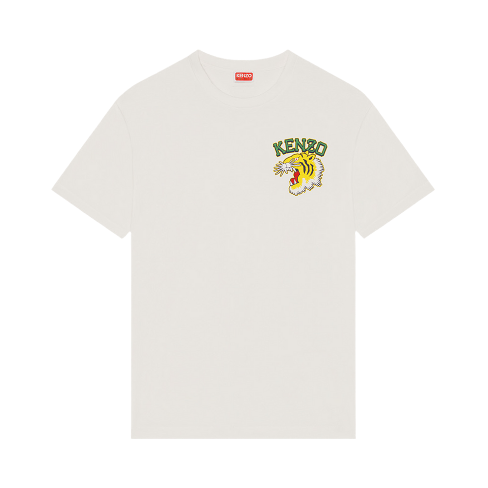 Kenzo Varsity Jungle Tiger T-Shirt White