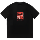 Givenchy 4G Multicolor T-Shirt Black/Red Slim Fit