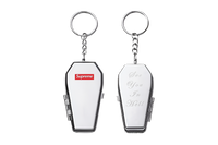 Supreme Coffin Keychain Silver