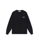 Harsh and Cruel Embroidered Logo Long Sleeve Black