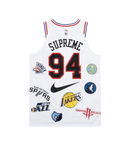 Supreme Nike/NBA Teams Authentic Jersey White