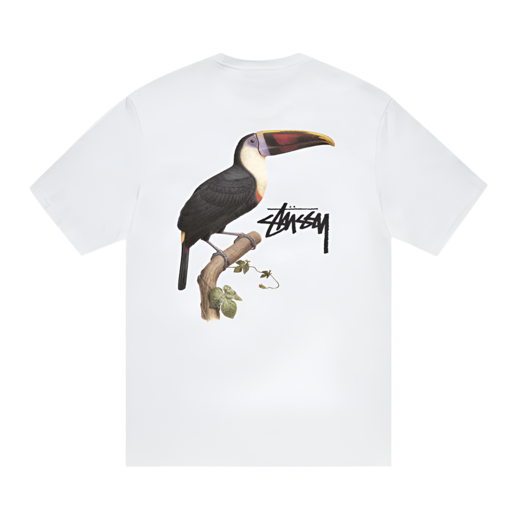 Stüssy Toucan Tee White (FW24)