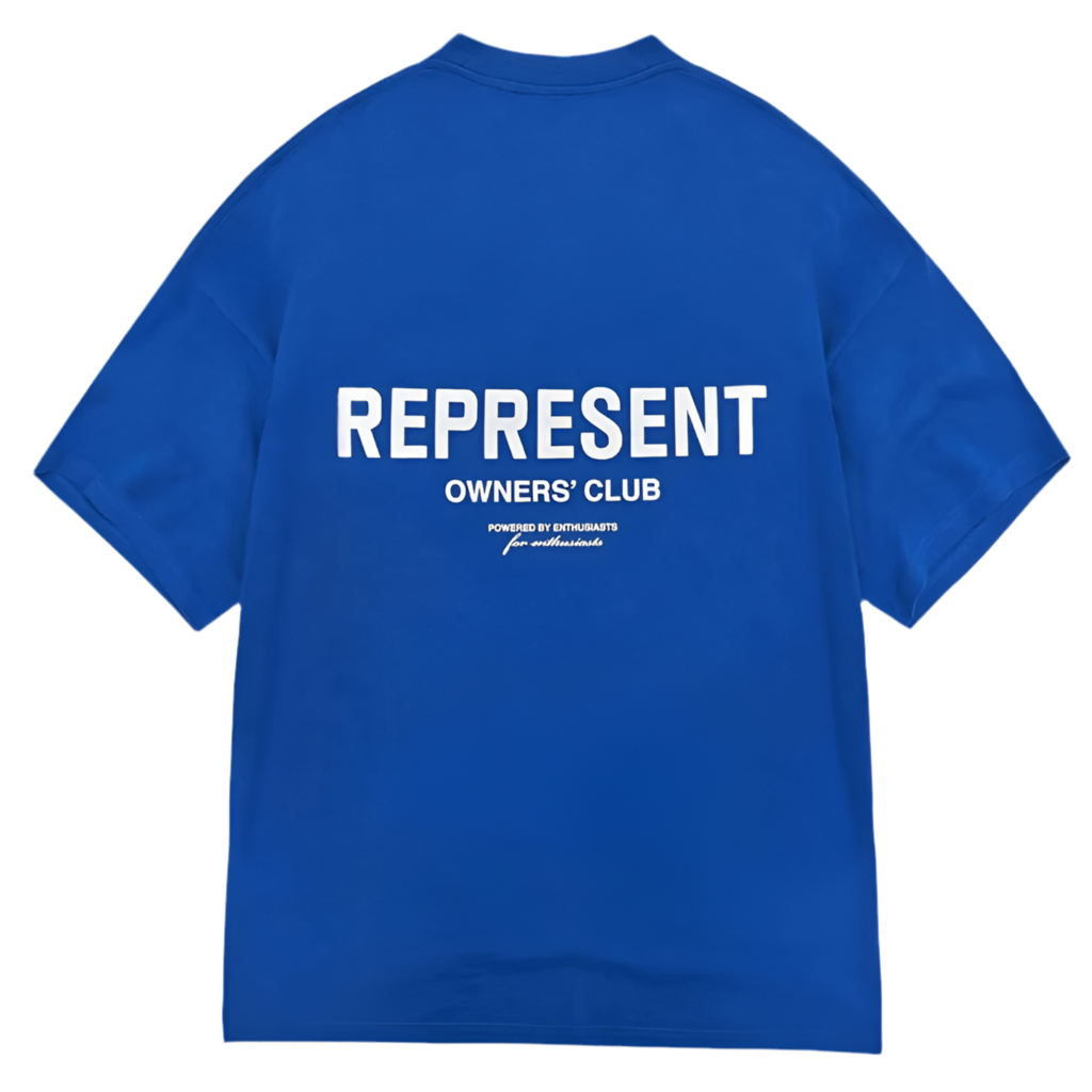Represent Owners Club T-Shirt Cobalt Blue