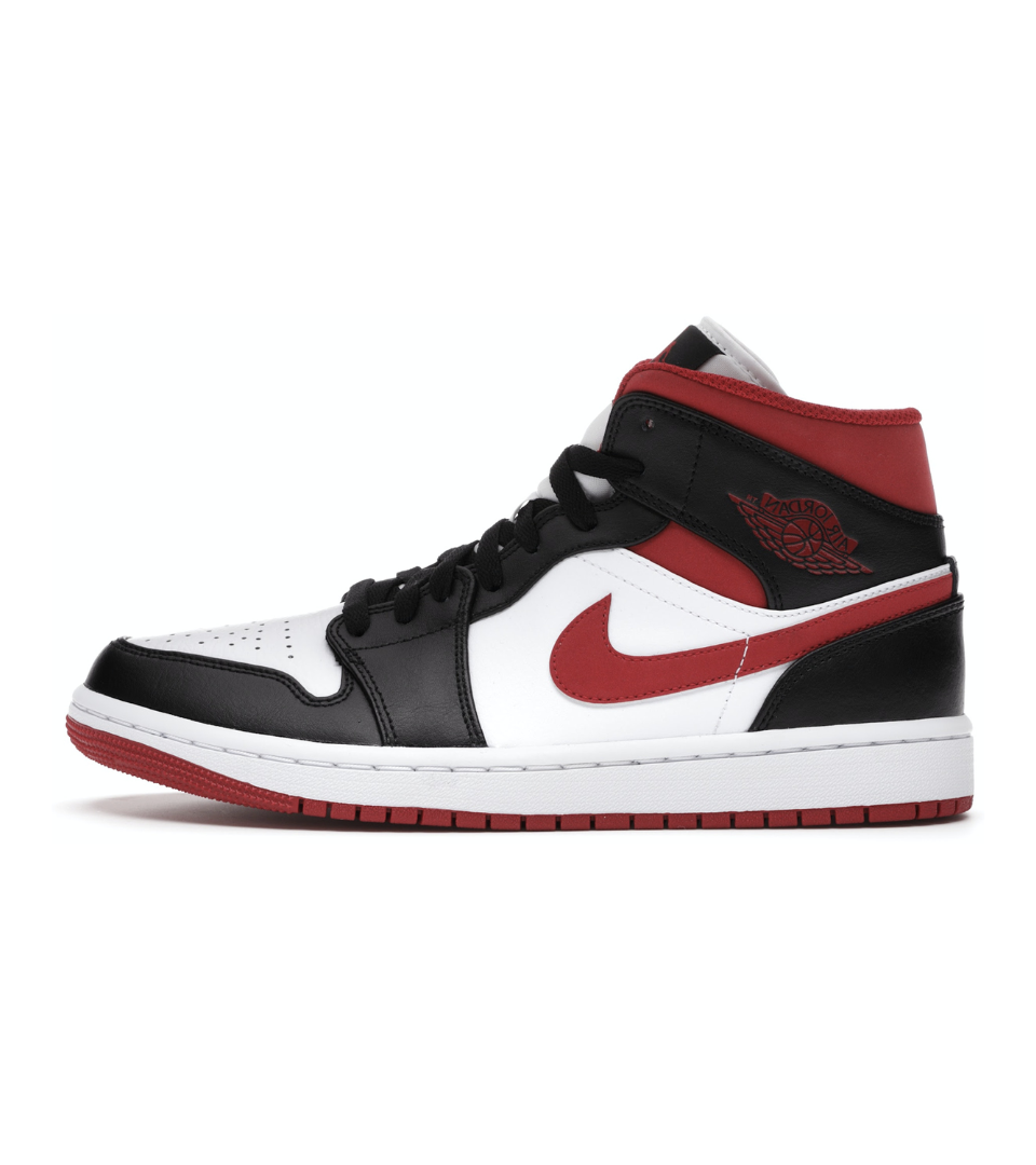 Air Jordan 1 Mid Gym Red Black White