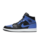 Air Jordan 1 Mid Hyper Royal Tumbled Leather