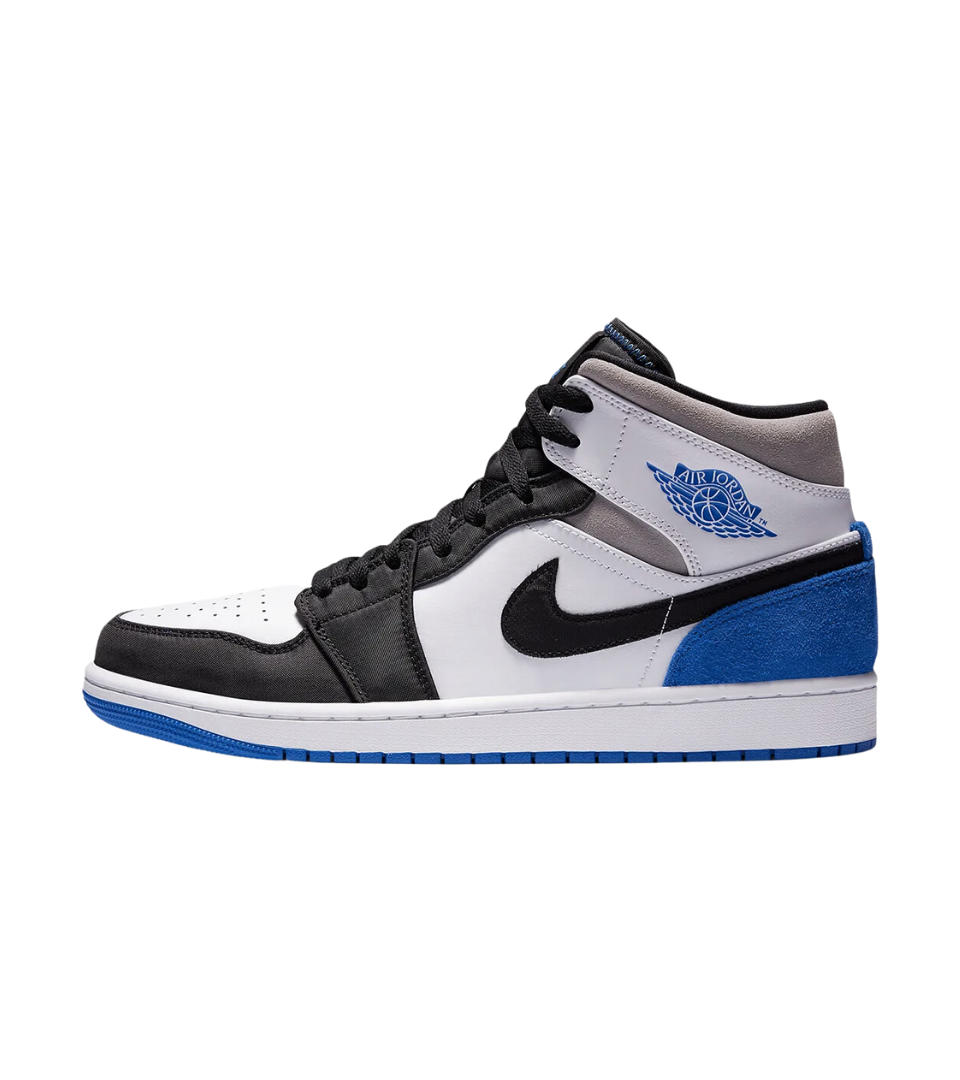 Air Jordan 1 Mid SE Royal Black Toe