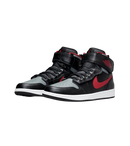 Air Jordan 1 High FlyEase Black Gym Red Smoke Grey