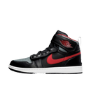 Air Jordan 1 High FlyEase Black Gym Red Smoke Grey