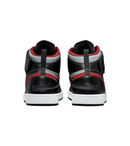Air Jordan 1 High FlyEase Black Gym Red Smoke Grey