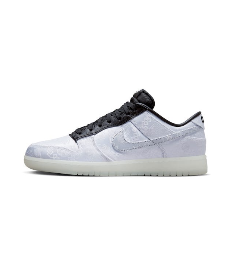 Nike Dunk Low x CLOT x Fragment White