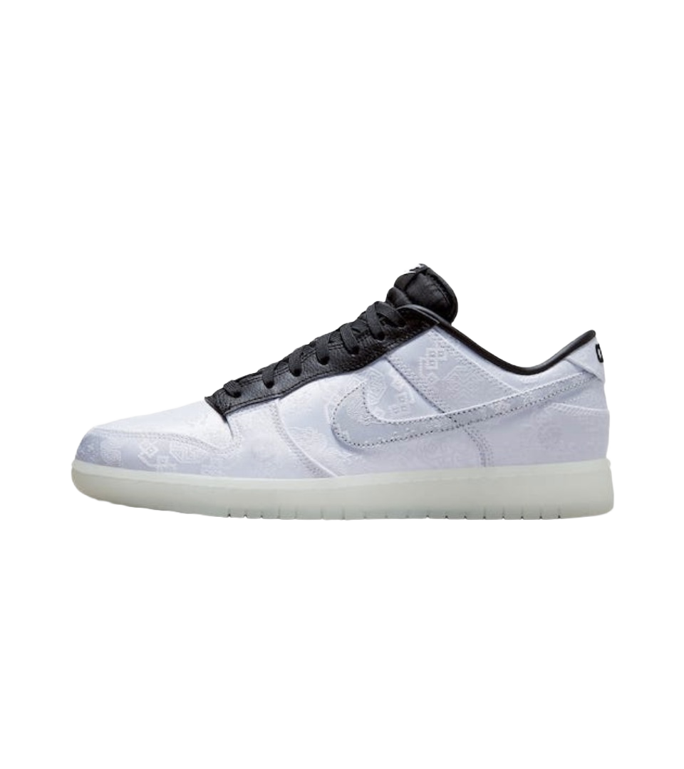 Nike Dunk Low x CLOT x Fragment White