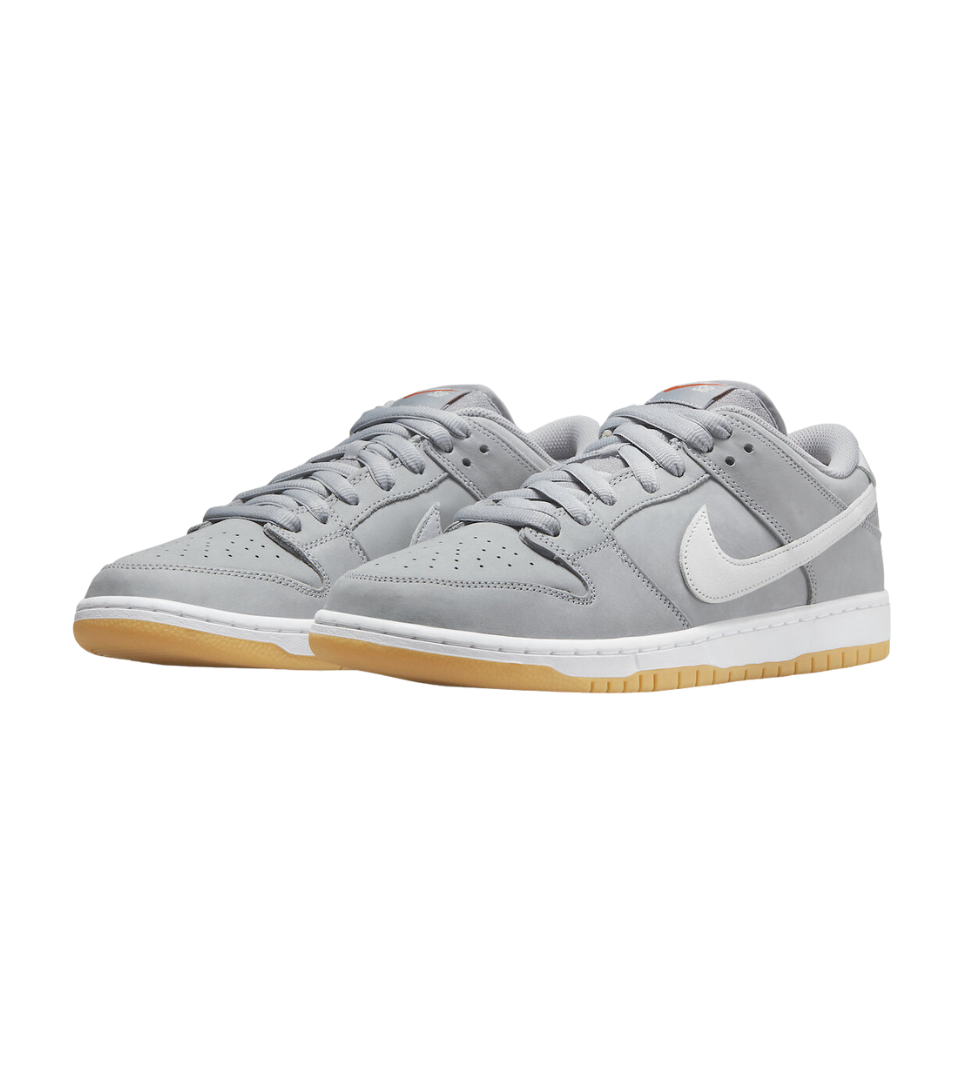 Nike SB Dunk Low Pro ISO Orange Label Wolf Grey Gum