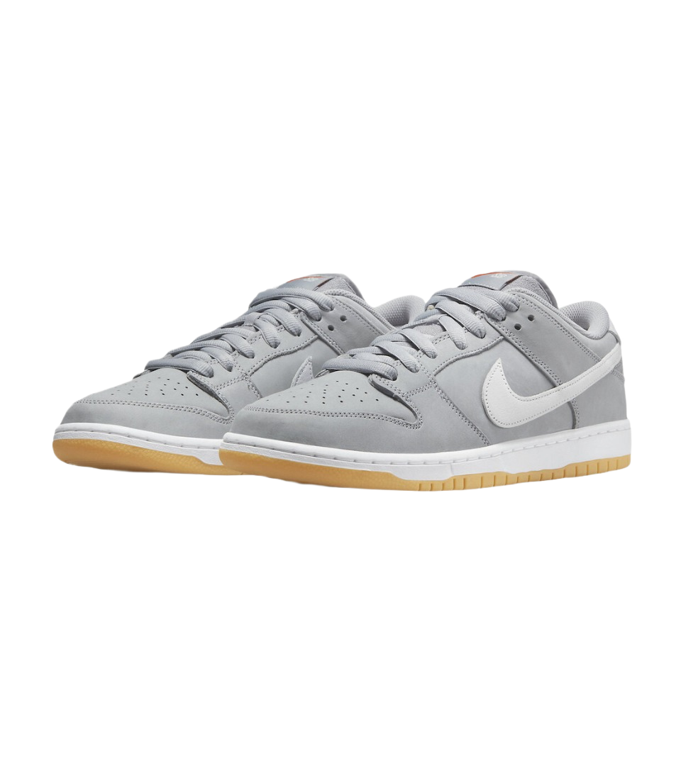 Nike SB Dunk Low Pro ISO Orange Label Wolf Grey Gum