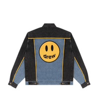 Drew House Oversized Mascot Trucker Jacket Vintage Colour Black