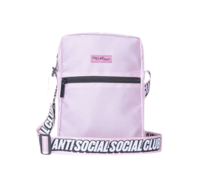Anti Social Social Club Shoulder Bag Pink