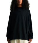 Fear of God Essentials Core Long Sleeve Tee Jet Black (FW23)