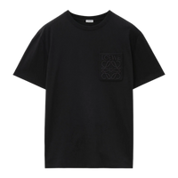 Loewe Anagram Black T-Shirt with Pocket