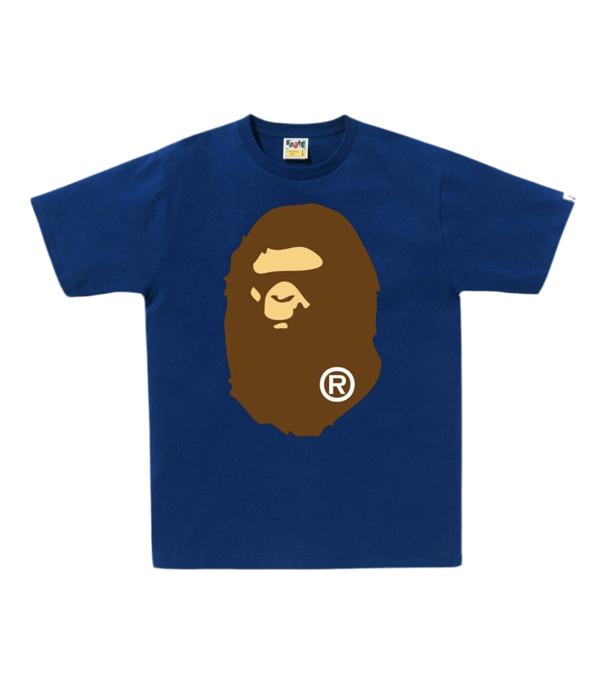 BAPE Big Ape Head Tee Blue