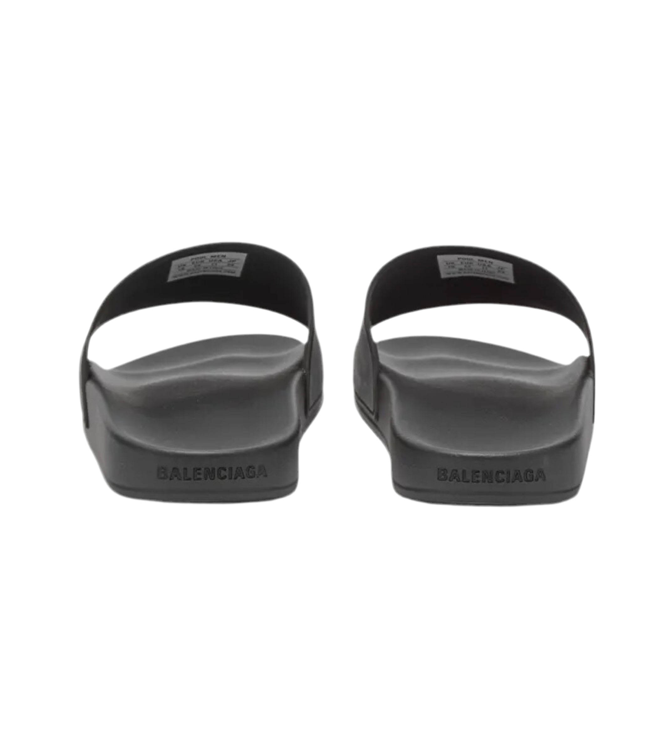 Balenciaga Pool Slides 3D BB Glow Logo