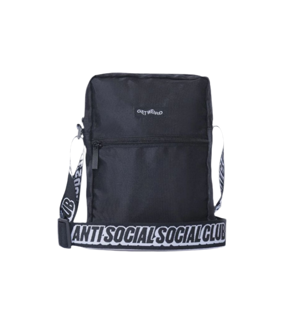 Anti Social Social Club Shoulder Bag Black