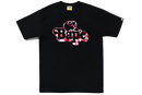 BAPE ABC Camo Milo on Bape Tee Black Pink
