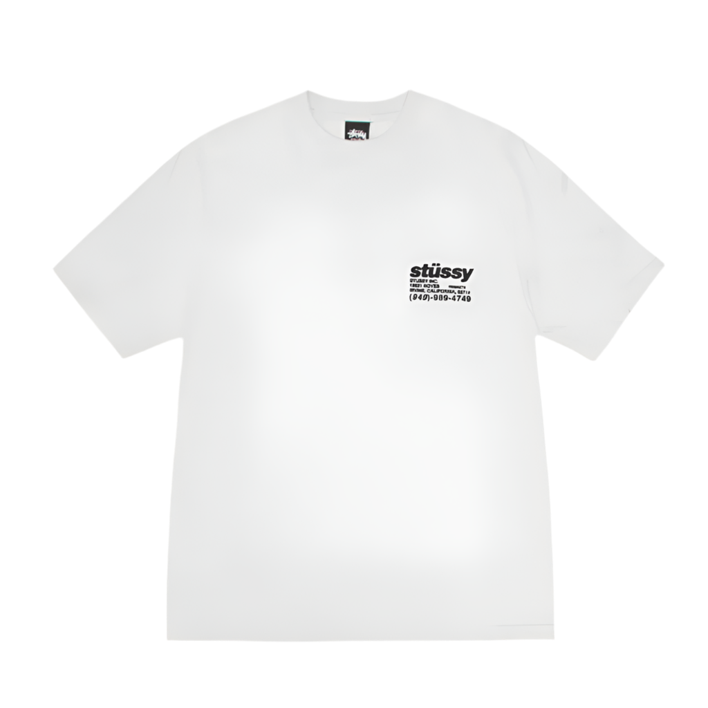 Stüssy DNA Pigment Dyed Tee White