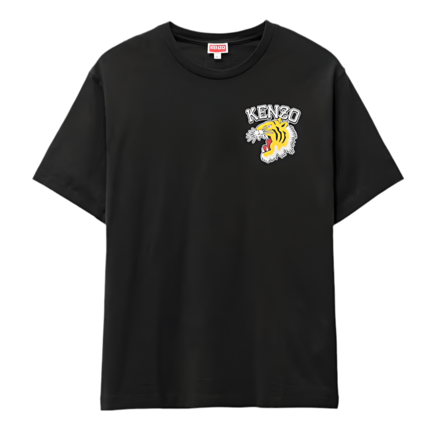 Kenzo Varsity Jungle Tiger T-Shirt Black